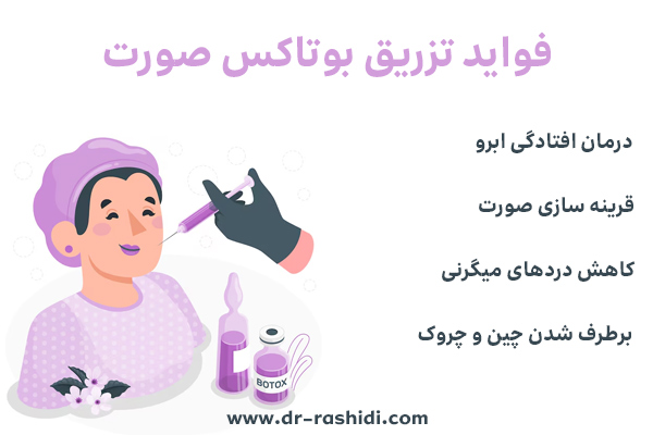تزریق بوتاکس در زاهدان - دکتر محسن رشیدی